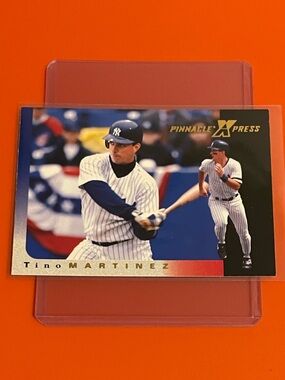 Tino Martinez #44 1997 Pinnacle X Press Baseball Trading Card
